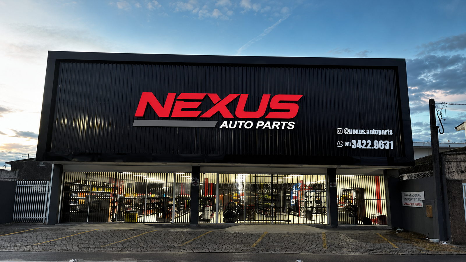 Fachada da loja Nexus Auto Parts
